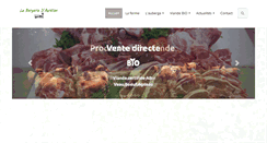 Desktop Screenshot of bergerie-aurelien.com
